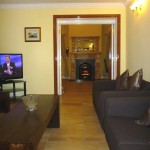 The lounge at Seaview Guesthouse
