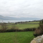 Looking down towards Killowen Point from Seaview Guesthouse